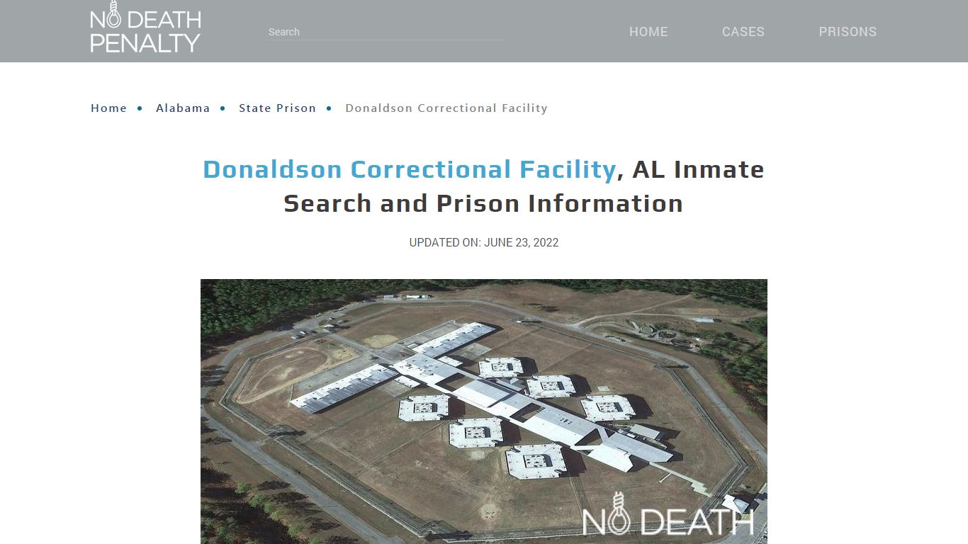 Donaldson Correctional Facility, AL Inmate Search, Visitation, Phone no ...